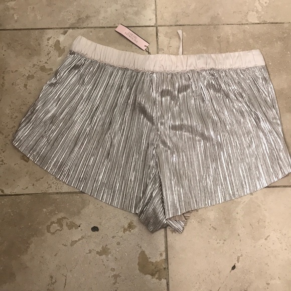 Victoria Secret Gold Pajama Shorts - Picture 3 of 4